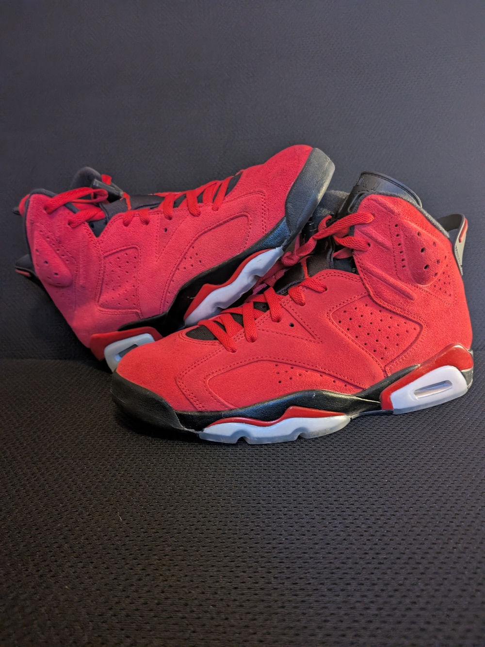 Jordan Air Jordan 6 Retro Toro Bravo Varsity Red/Black Suede CT8529-600